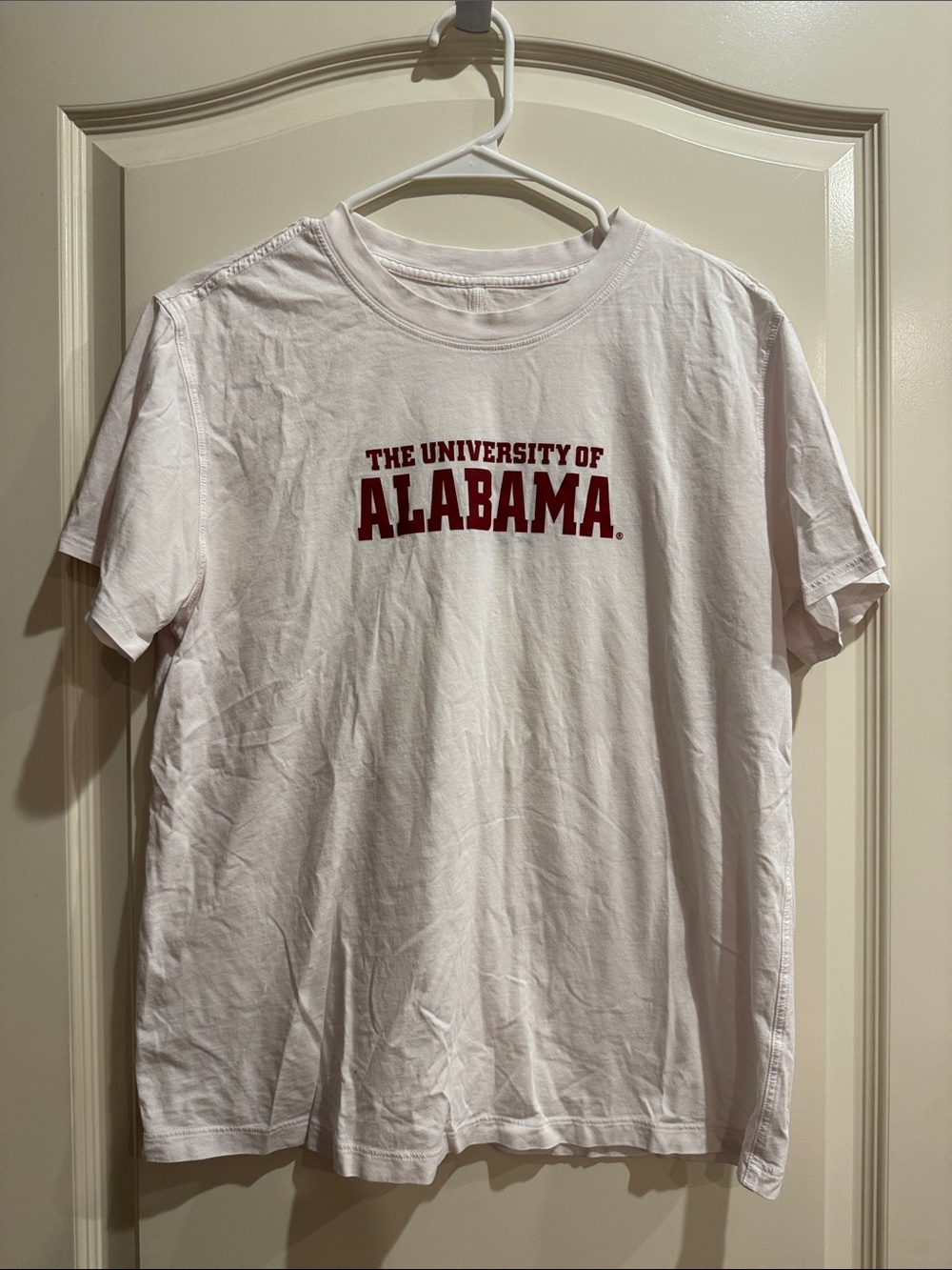 Lululemon University of Alabama White Crewneck T-Shirt